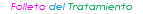 Folleto del Tratamiento